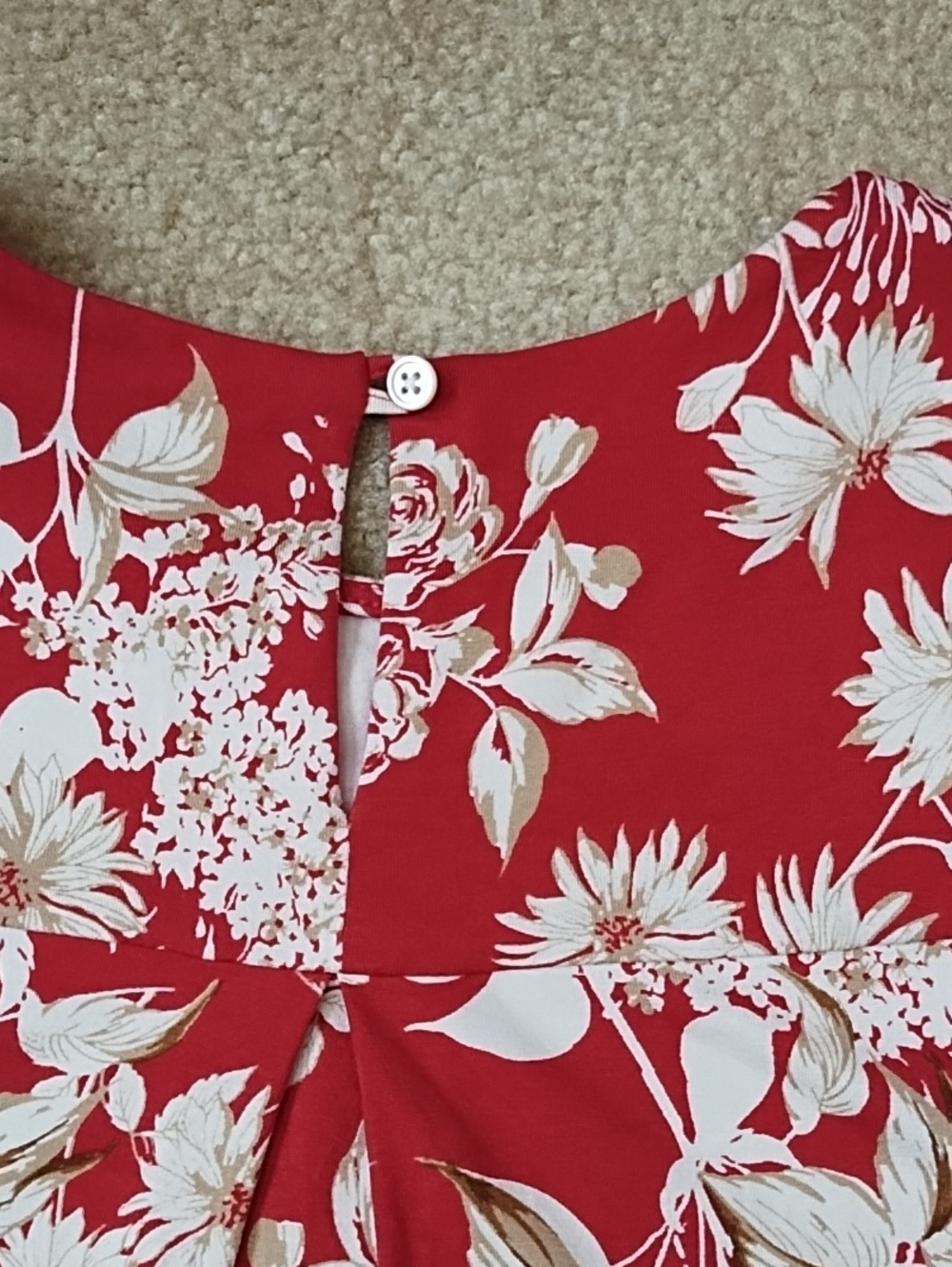J. Jill Wearever Perfect T-Shirt Dress Women's Size Medium A-line Short Sleeve - Picture 8 of 12